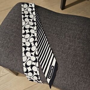 Coach scarf or bag twilly signature coach